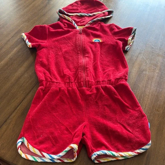 Little Bird By Jools Terry Romper 7-8 years - Picture 1 of 3
